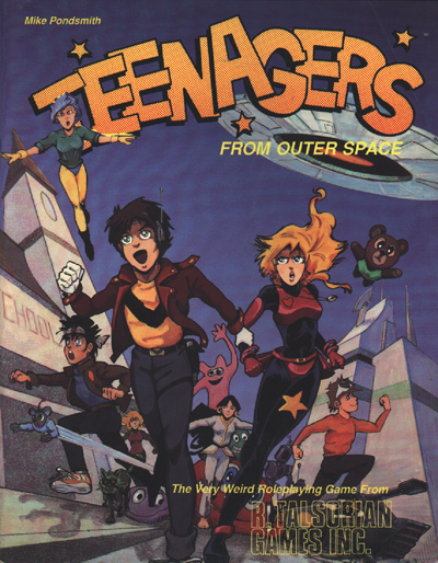Teenagers from Outer Space first edition cover
